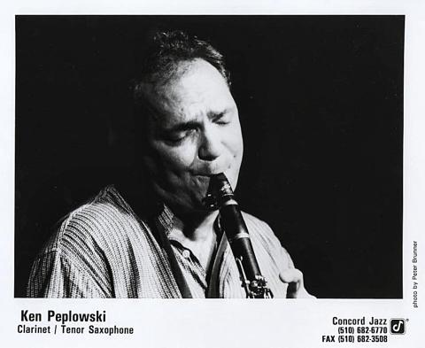 Ken Peplowski Promo Print