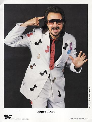 Jimmy Hart Promo Print