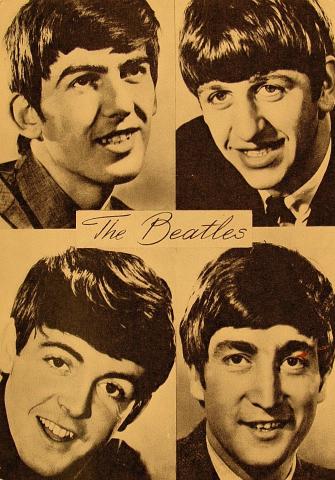 The Beatles Postcard