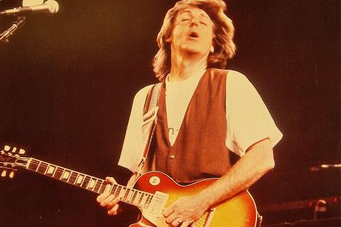 Paul McCartney Postcard