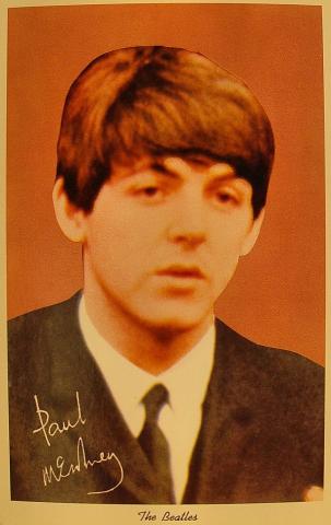 Paul McCartney Postcard