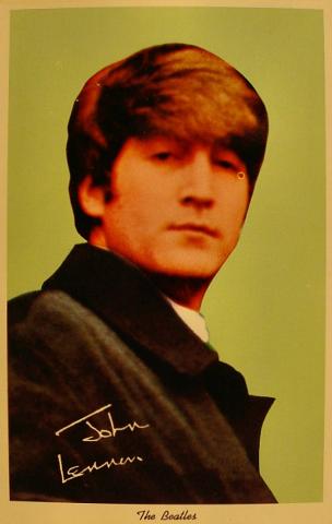 John Lennon Postcard