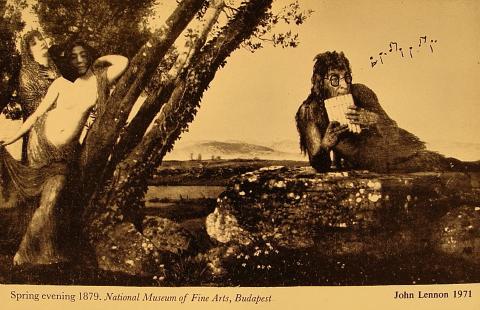 John Lennon Postcard