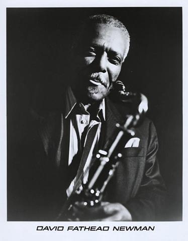 David "Fathead" Newman Promo Print