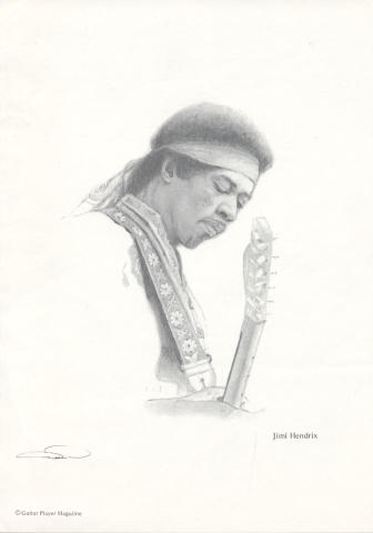 Jimi Hendrix Handbill
