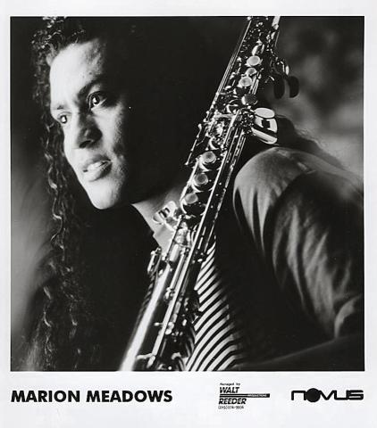 Marion Meadows Promo Print