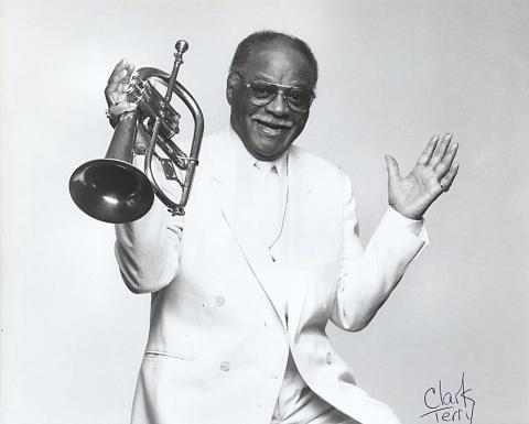Clark Terry Promo Print