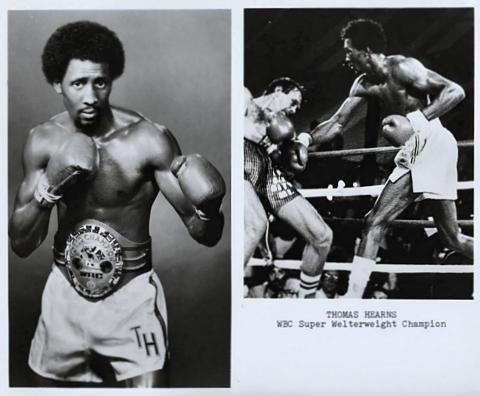 Thomas Hearns Promo Print