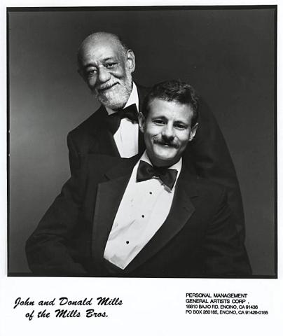 Donald Mills Promo Print