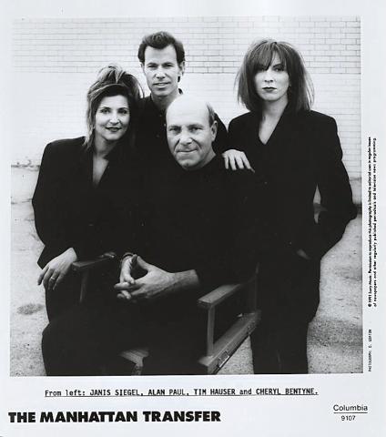 The Manhattan Transfer Promo Print