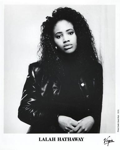 Lalah Hathaway Promo Print