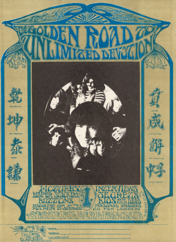 Grateful Dead Handbill