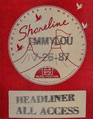 Emmylou Harris Backstage Pass