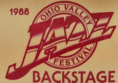 Ohio Valley Jazz Festival Backstage Pass