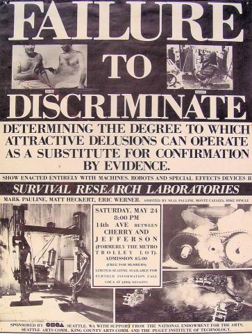 Failure To Discriminate Poster
