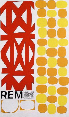R.E.M. Poster