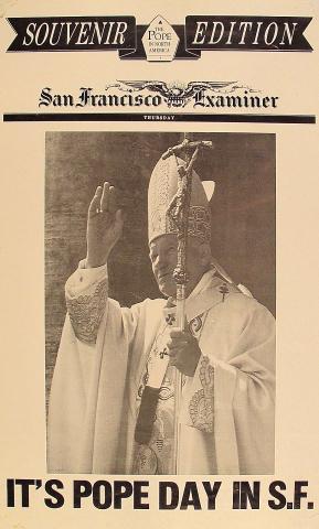 It's Pope Day In S.F. Poster