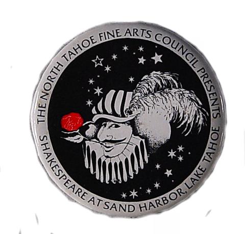 Shakespeare At Sand Harbor, Lake Tahoe Pin