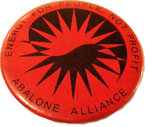 Energy For Peace Not Profit Pin