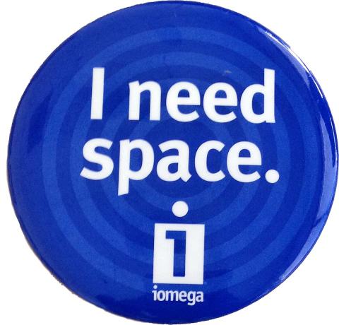 I Need Space Pin