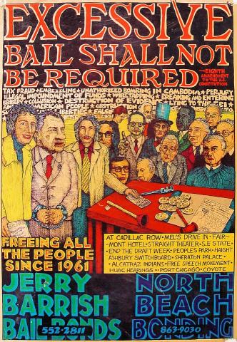 Jerry Barrish Bail Bonds Poster