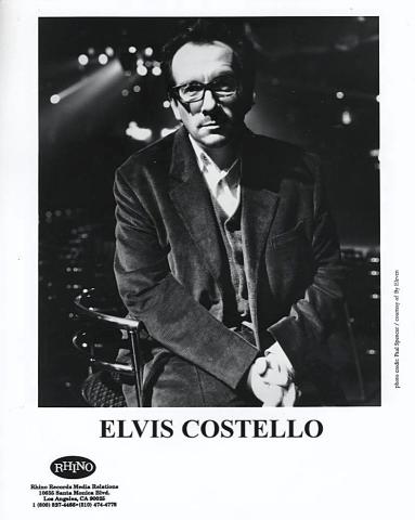 Elvis Costello Promo Print