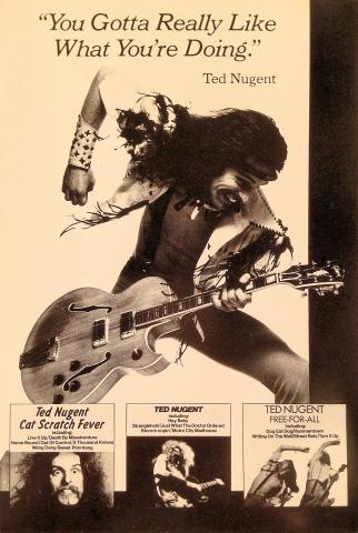 Ted Nugent Handbill