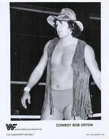 Cowboy Bob Orton Promo Print
