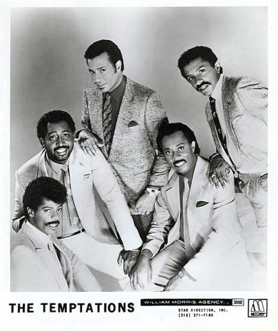 The Temptations Promo Print