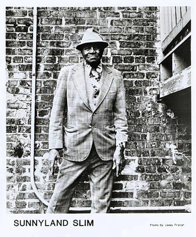 Sunnyland Slim Promo Print