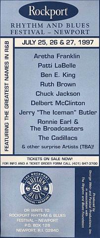 Aretha Franklin Handbill