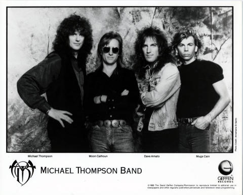 Michael Thompson Band Promo Print