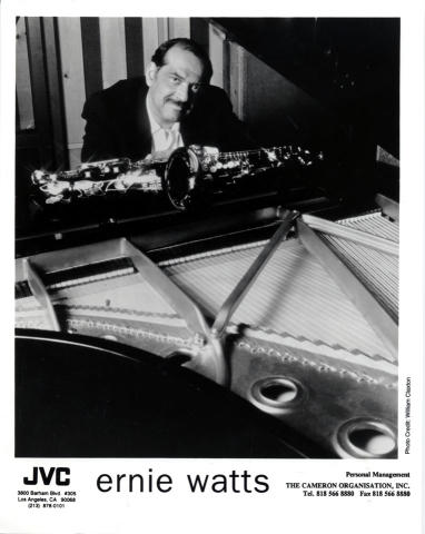 Ernie Watts Promo Print