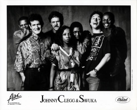 Johnny Clegg and Savuka Promo Print