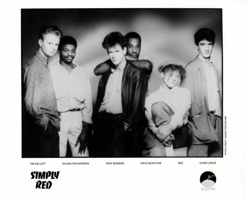 Simply Red Promo Print