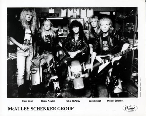McAuley Schenker Group Promo Print