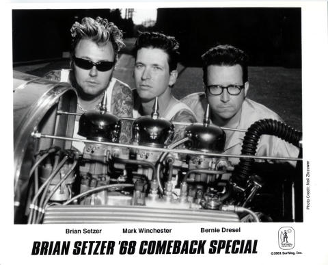 Brian Setzer Promo Print