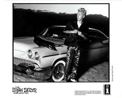 Brian Setzer Orchestra Promo Print