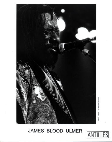 James "Blood" Ulmer Promo Print