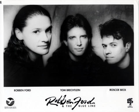 Robben Ford & The Blue Line Promo Print