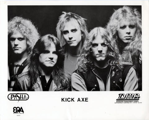 Kick Axe Promo Print