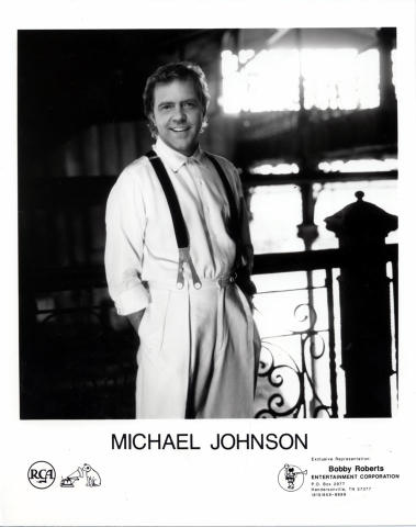 Michael Johnson Promo Print