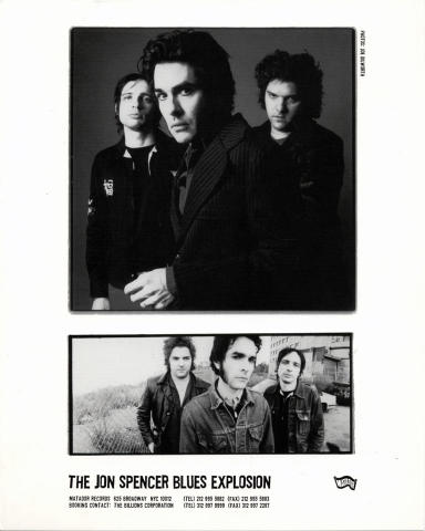 The Jon Spencer Blues Explosion Promo Print