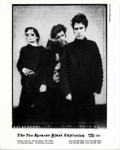 The Jon Spencer Blues Explosion Promo Print