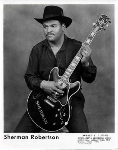 Sherman Robertson Promo Print