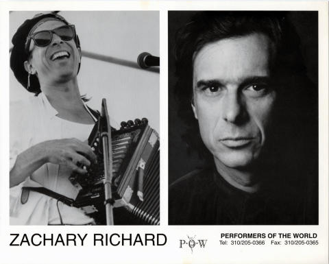 Zachary Richard Promo Print