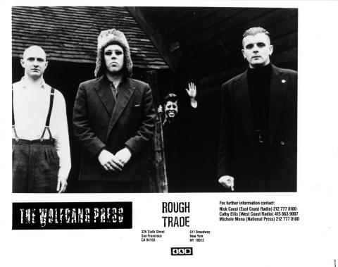 Wolfgang Press Promo Print