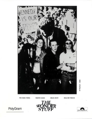 The Wonder Stuff Promo Print