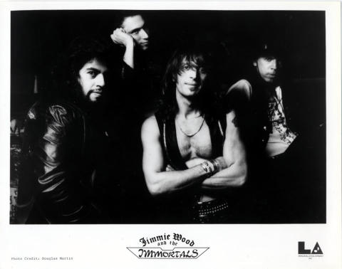 Jimmie Wood and the Immortals Promo Print