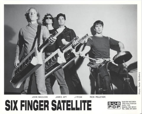 Six Finger Satellite Promo Print